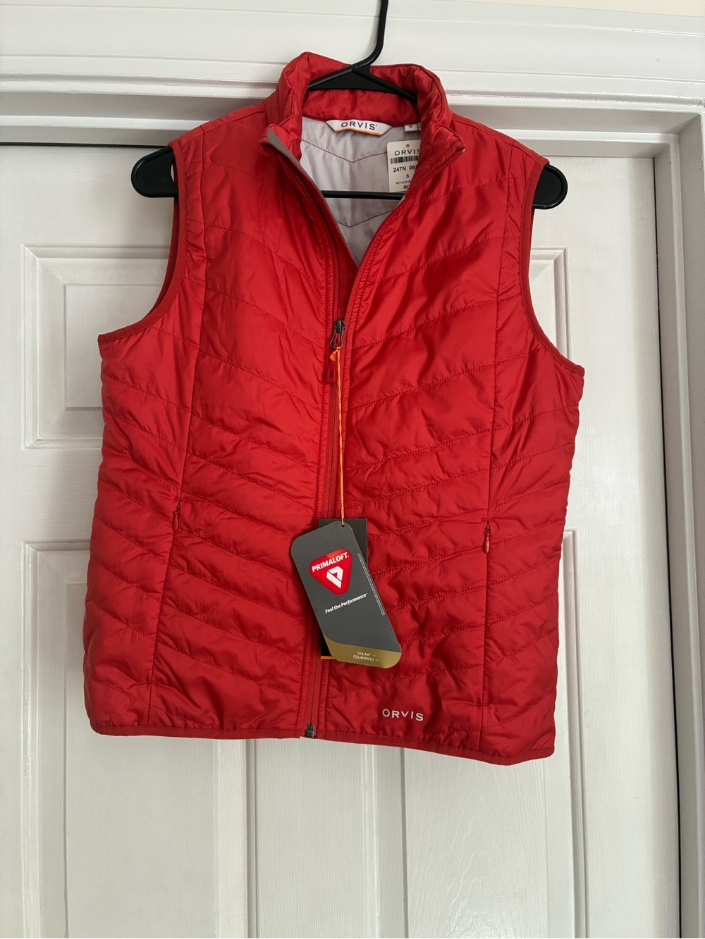 Orvis Women’s Red Quilted Puffer Vest